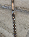 Çift Renkli (Gümüş & Rose Gold) Vidalı Plaka Çelik Erkek Bileklik Çift Renkli (Gümüş & Rose Gold) Vidalı Plaka Çelik Erkek Bileklik